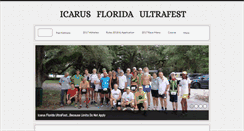 Desktop Screenshot of icarusfloridaultrafest.com